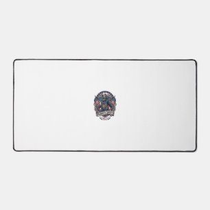 Patriotic Werewolf Patriot Horror Monster Patriot Desk Mat