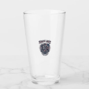 Patriotic Werewolf Patriot Horror Monster Patriot Glass