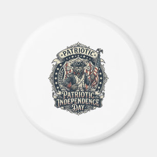 Patriotic Werewolf Patriot Horror Monster Patriot Magnet
