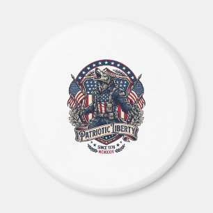Patriotic Werewolf Patriot Horror Monster Patriot Magnet
