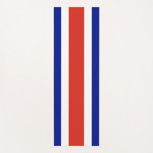 Patriotic Yoga Mats with flag of Costa Rica
