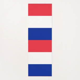 Patriotic Yoga Mats with flag of France