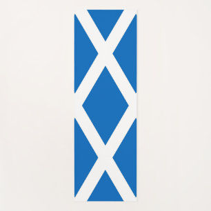 Patriotic Yoga Mats with flag of Scotland, UK