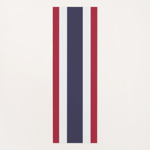 Patriotic Yoga Mats with flag of Thailand
