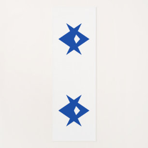 Patriotic Yoga Mats with flag of Toyota City