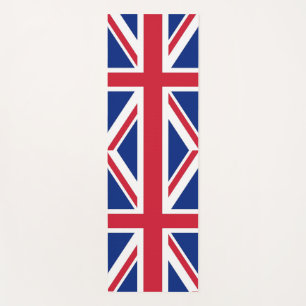 Patriotic Yoga Mats with flag of United Kingdom