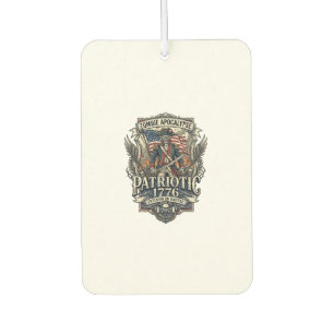 Patriotic Zombie Patriot General Zombie Apocalypse Car Air Freshener