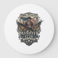 Patriotic Zombie Patriot General Zombie Apocalypse