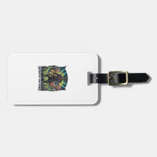Patriotic Zombie Patriot General Zombie Apocalypse Luggage Tag