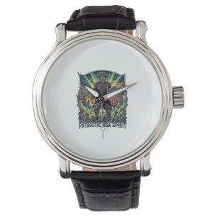 Patriotic Zombie Patriot General Zombie Apocalypse Watch