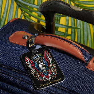 Patriotism Soars Luggage Tag