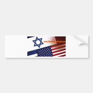 Patriots for Israel Bumper Sticker