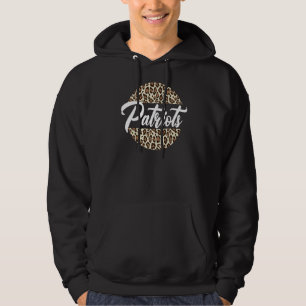 Patriots High School Mascot Sports Team Women's Pa Hoodie