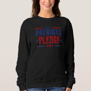 Patriots Pledge 4th Of July Vintage American Usa F Sweatshirt
