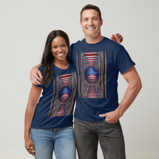 Patriot's Pride 3D: American Flag-Inspired T T-Shirt