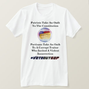 Patriots Take An Oath To The Constitution T-Shirt