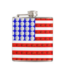 Patriots Vinyl Wrapped Flask