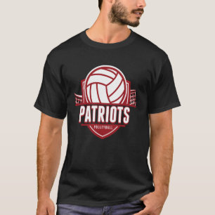 Patriots Volleyball Back to School Spirit M T-Shirt