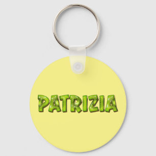 Patrizia Name Kiwi Design Keyring