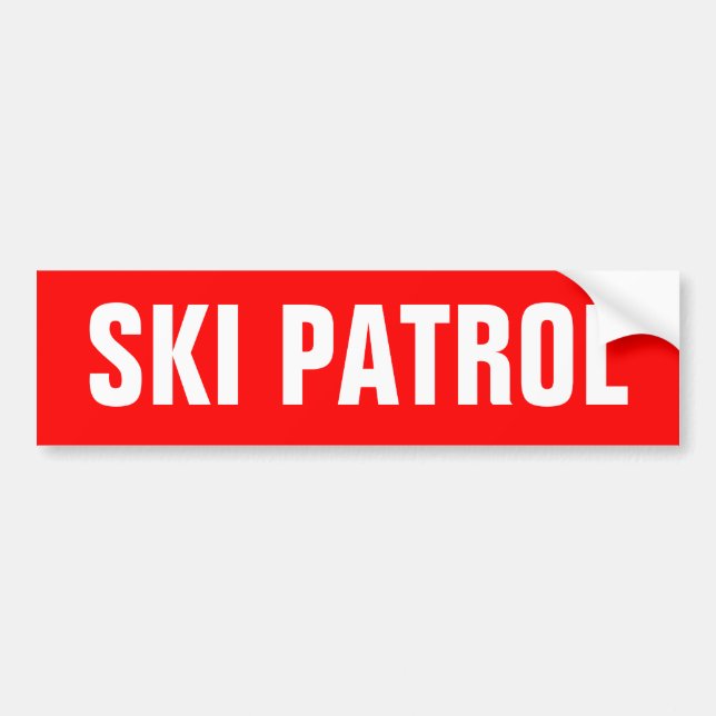 Patrol - Basic Sticker (Front)