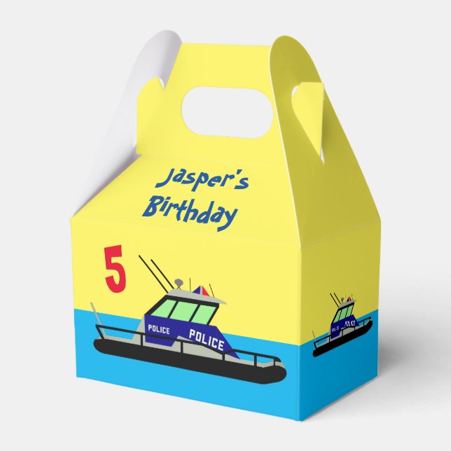 Patrol Boat Favour Box (Front Side)