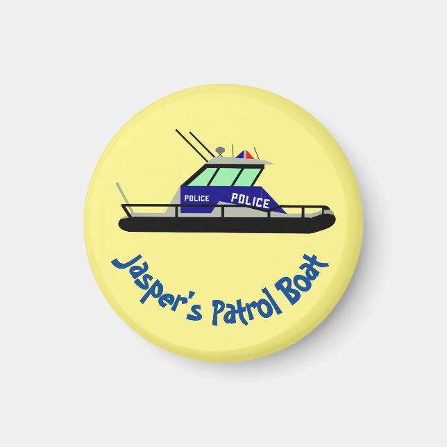 Patrol Boat Magnet (Front)