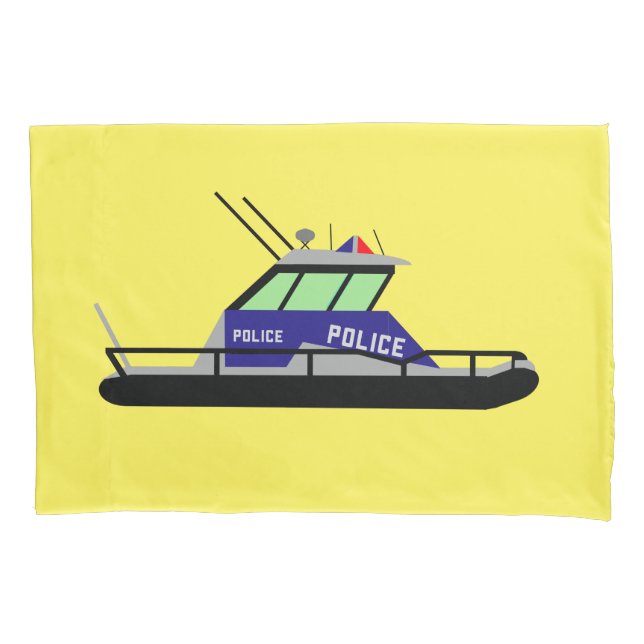 Patrol Boat Pillowcase (Front)