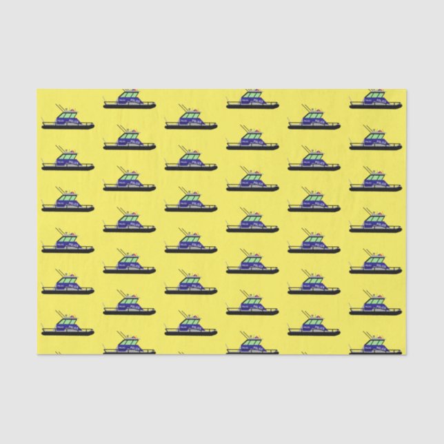 Patrol Boat Tissue Paper (Front)