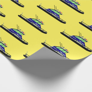 Patrol Boat Wrapping Paper