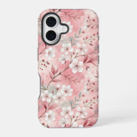 Patrón de flor sakura rosado
