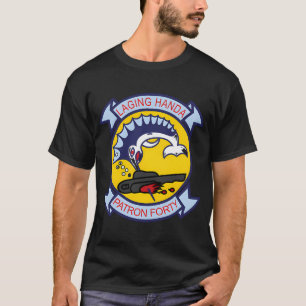 Patron Forty Laging Handa Marlin Naval Emblem T-Shirt