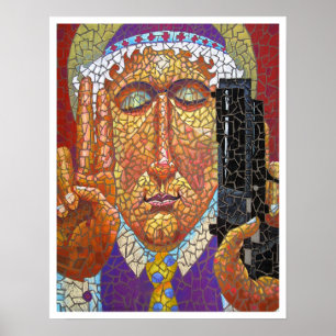 Patron Saint of Gun Control Poster