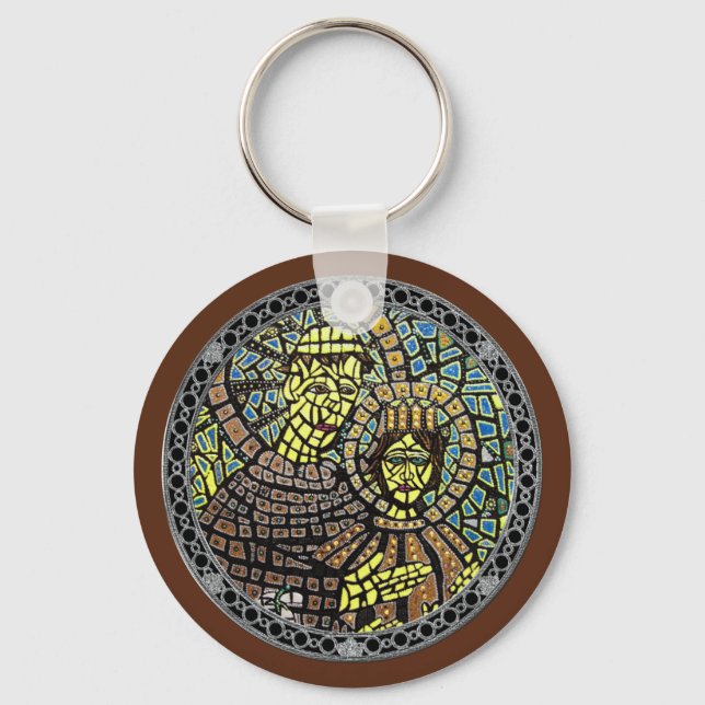 Patron Saint Of Lost Items St. Anthony Keychain (Front)
