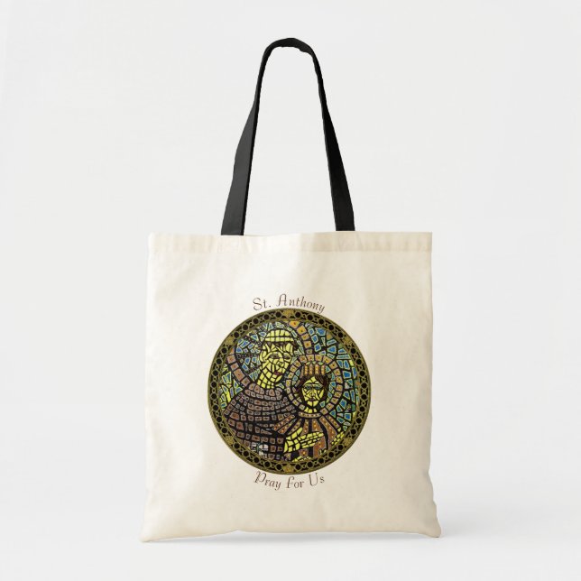 Patron Saint Of Lost Items St. Anthony Tote Bag (Front)