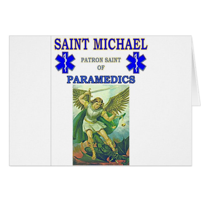 PATRON SAINT OF PARAMEDICS (Front Horizontal)