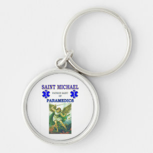 PATRON SAINT OF PARAMEDICS KEY RING