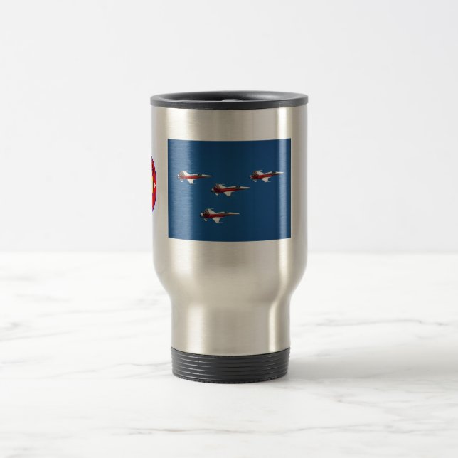 Patrouille Suisse Travel Mug (Center)