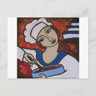 Patry Chef Postcard