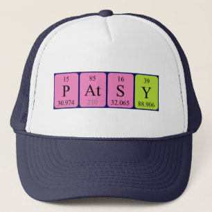 Patsy periodic table name hat