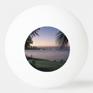 Pattaya Beach Sunset ... Chonburi, Thailand Ping Pong Ball