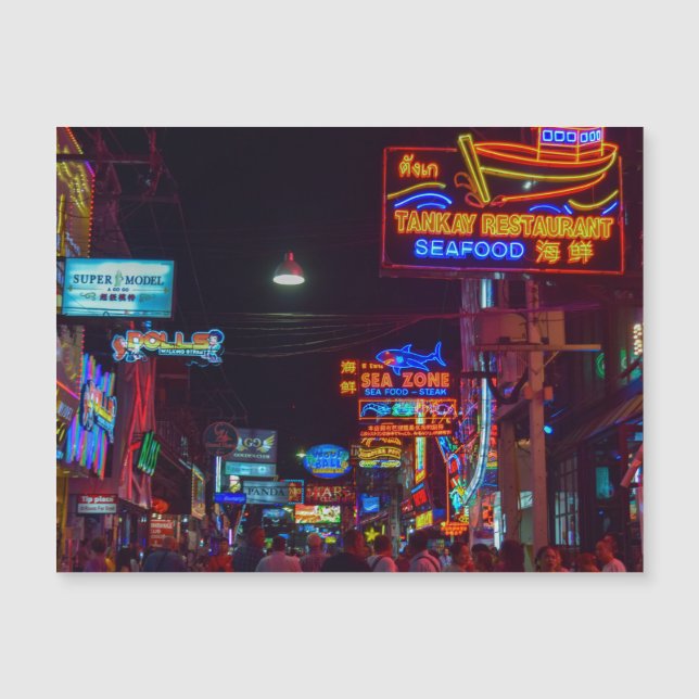 Pattaya of Thailand Magnetic Card (Front)