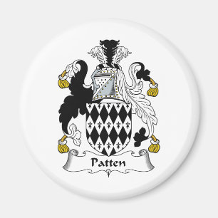 Patten Family Crest Magnet