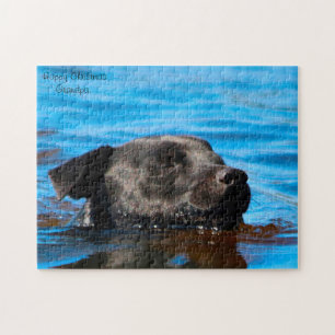 Patterdale Terrier Dog. Jigsaw Puzzle