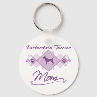 Patterdale Terrier Mum Key Ring
