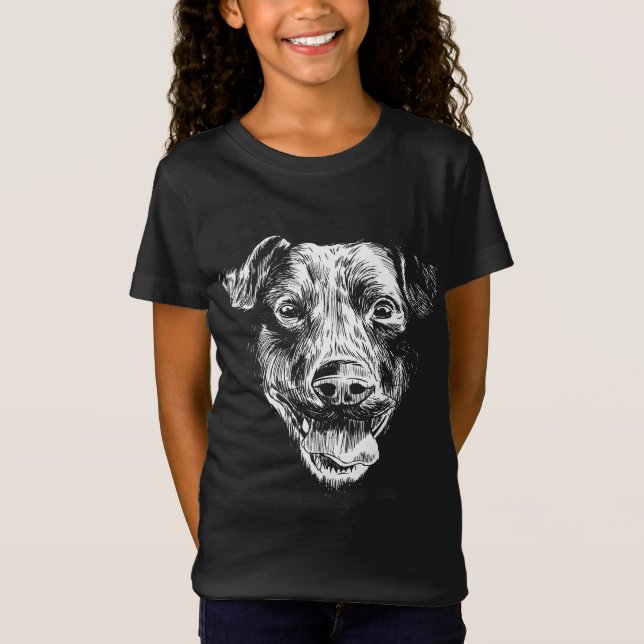 Patterdale Terrier  T-Shirt (Front)