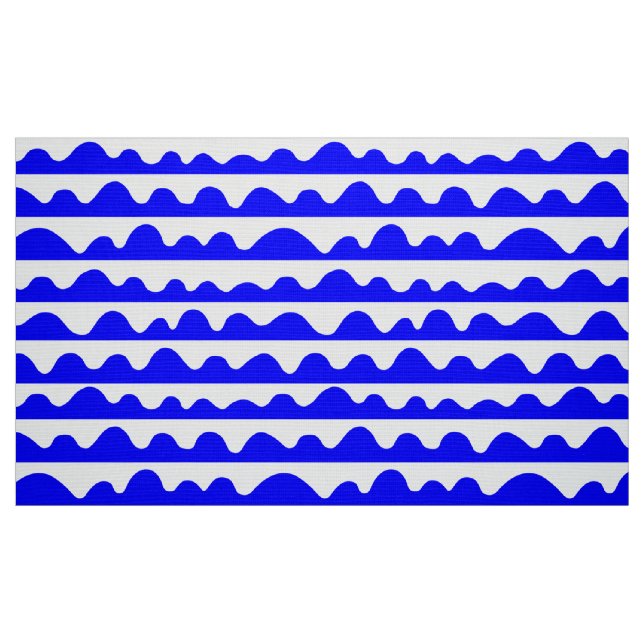 Pattern 020815 - Blue and White Fabric (Fat Quarter)