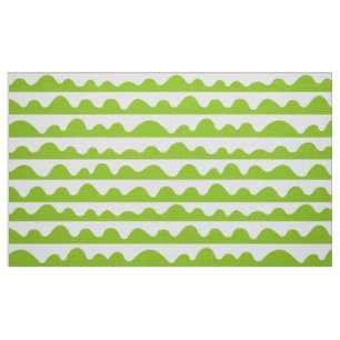 Pattern 020815 - Martian Green and White Fabric