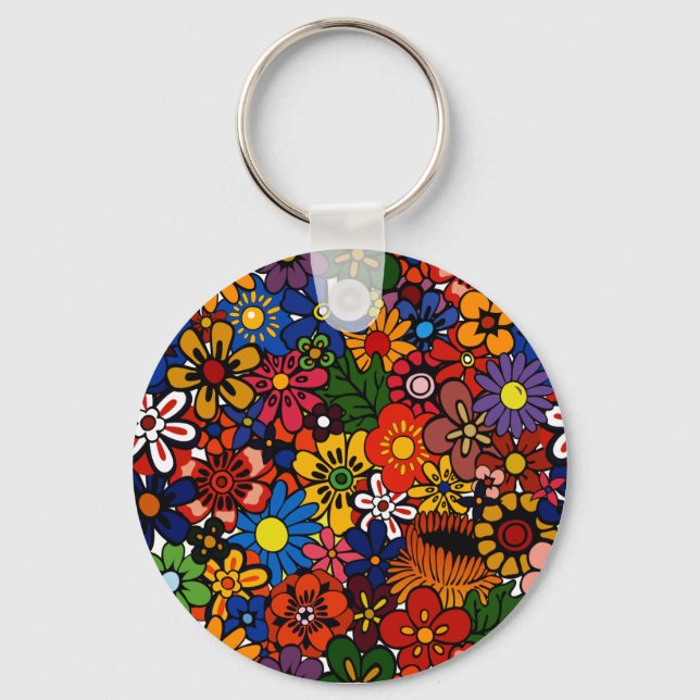 Pattern 1 key ring (Front)