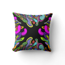 Pattern 243X2 Throw Pillow