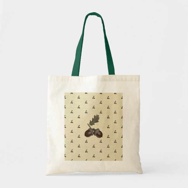 pattern_3_acorn_1 tote bag (Front)